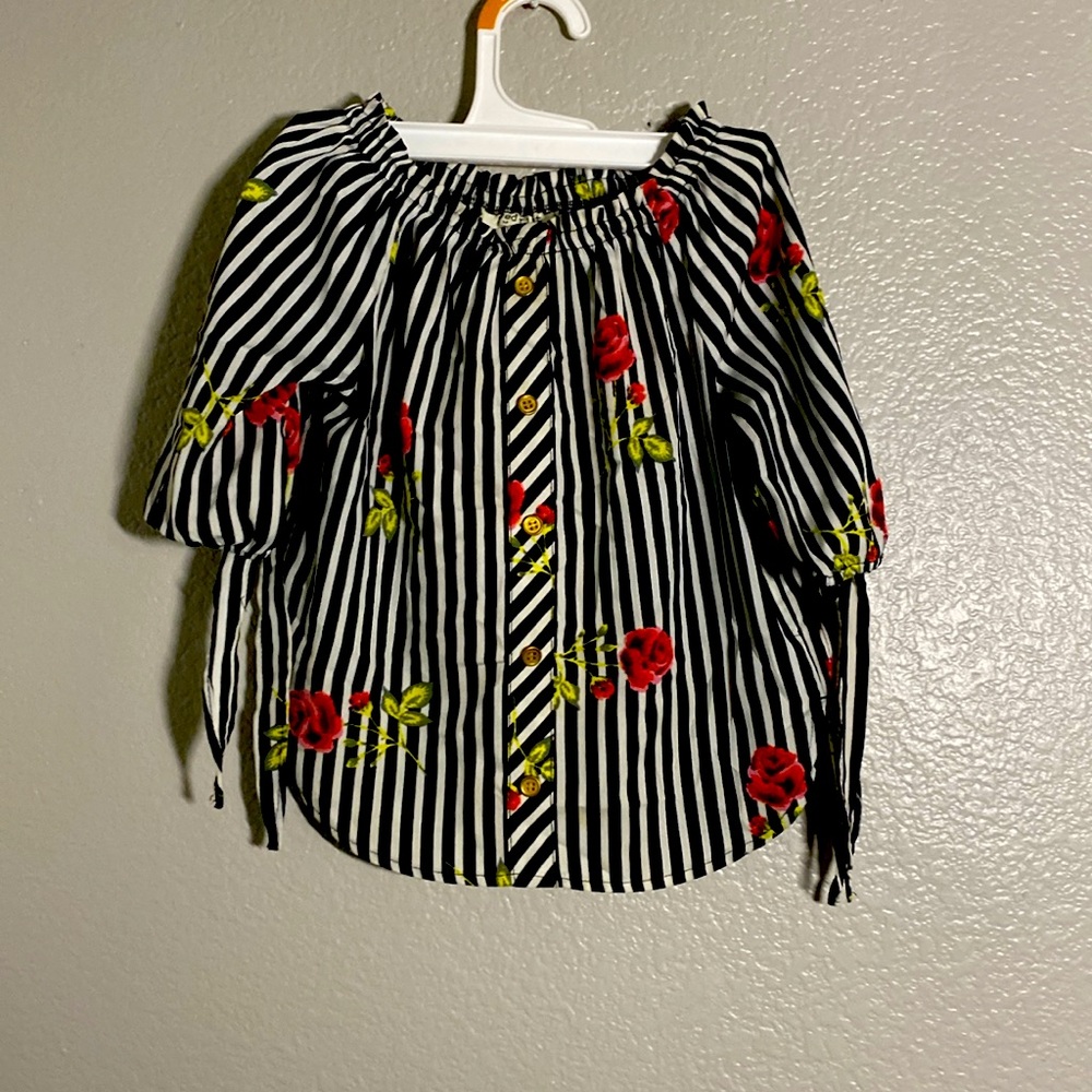 Speed Limit Stripes Top